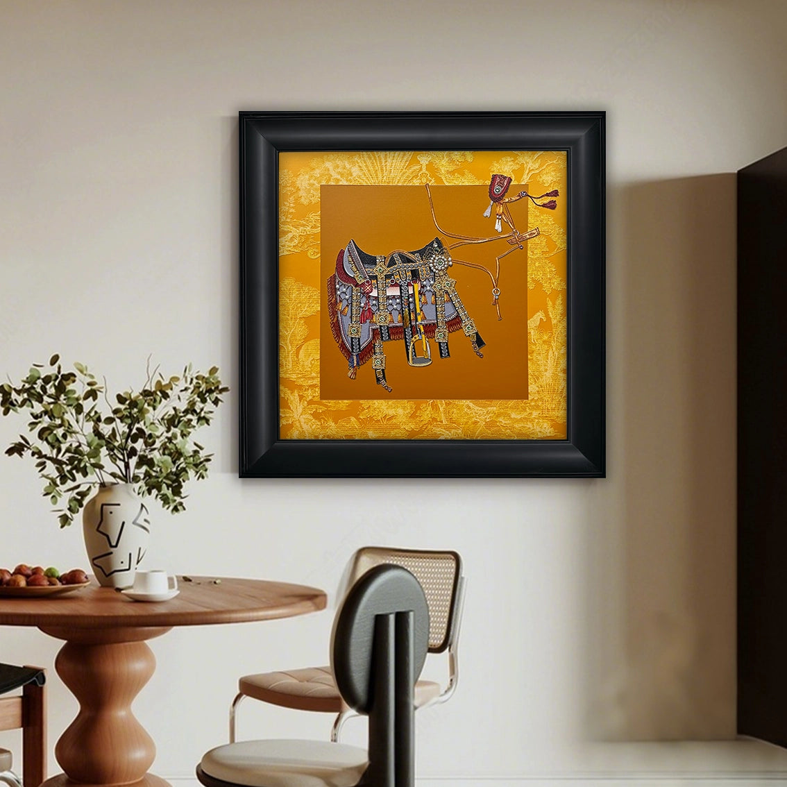 Abstract wall art with pearl and diamond texture, ideal for contemporary wall art.