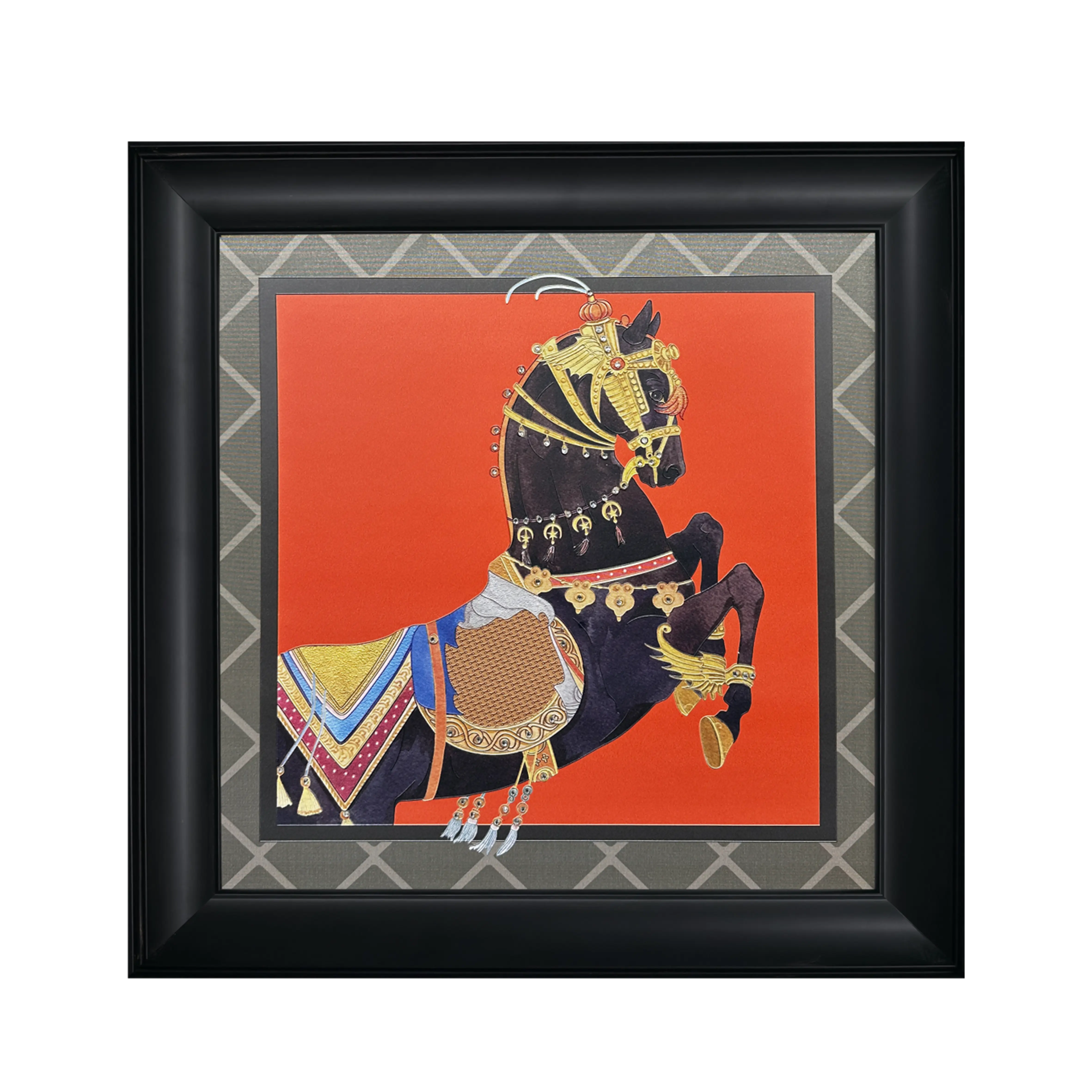 Luxury Horse Diamond Wall Art #CL035