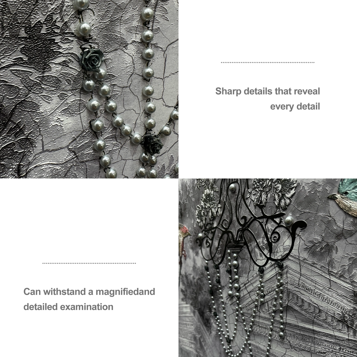 Artstellary textured chandelier pearl inlay details showing luxury craftsmanship and fine decor.